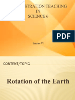 Cot PPP Q4 Science 6 Earths Rotation