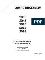 Combine Harvester Instruction Book PDF Provides Safety and Maintenance Guidance
