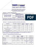 SeaBattery - Safety Data Sheet - 2012