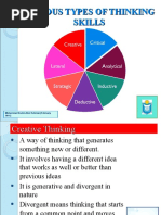 Download  Various Types of Thinking Skills by Pulau Sepom SN53239297 doc pdf