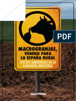 Macrogranjas, veneno para la España rural. Efectos ambientales de la ganadería industrial