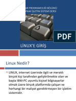 Bolum 1 Linuxe Giris