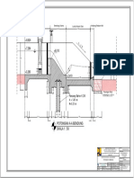 2.potongan A-A Bendung