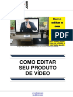 Como Editar o Seu Produto de Video