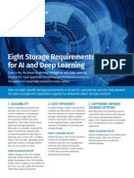 Storage Reqmt For AI and Deep Learning