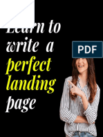 Learn To Write A Perfect Landing Page