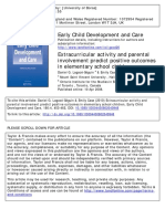 Early Child Development and Care: To Cite This Article: Daniel G. Lagacé