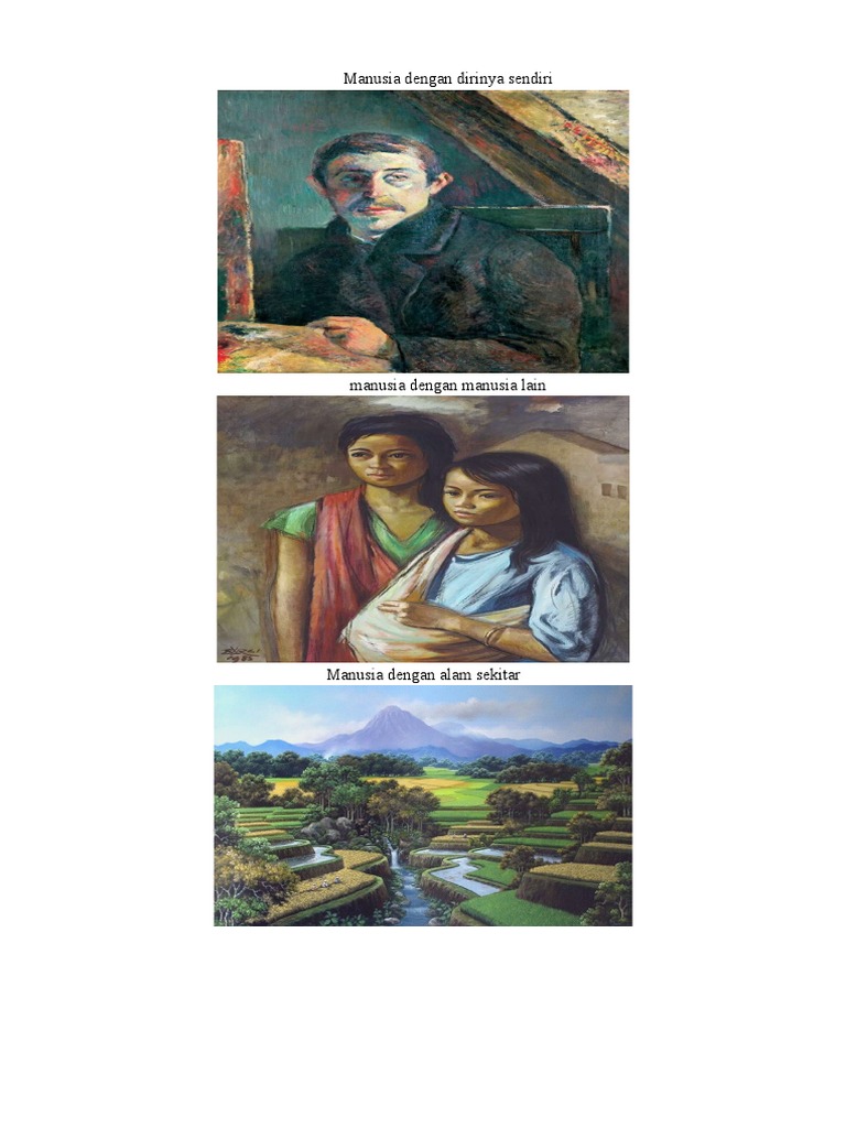 Manusia Dengan Dirinya Sendiri | PDF