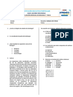 Examen Mensual de 1 Secundaria