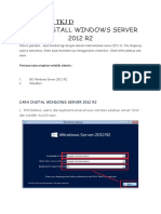 Tutorial Instalasi Windows Server 2012