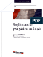 Simplifions Nos Lois