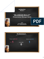 Bilangan Bulat Matematika