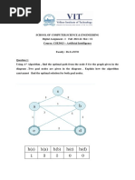 School of Computer Science & Engineering Digital Assignment - I Fall 2021-22 Slot: C2