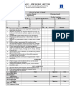 Excavation Permit and Checklist