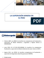 Supervisión minera Perú