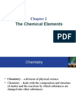 2 The Chemical Elements