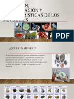 Definición, Identificación y Características de Los Minerales