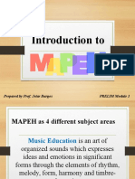 Teaching MAPEH To Elementary Grades Module 1