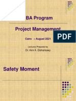 Project Management Lec 4 Scheduling