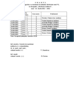 Orar Toamna VI Medicina Militara-47760