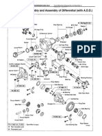 Disassembly and Assembly of Differential (With A.D.D.)