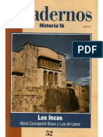 1996 Cuadernos Historia 16 Los Incas