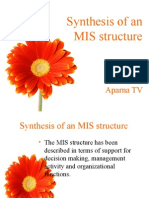 Synthesis of An MIS Structure
