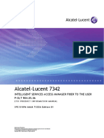 Alcatel-Lucent 7342: Intelligent Services Access Manager Fiber To The User P-OLT R04.05.06