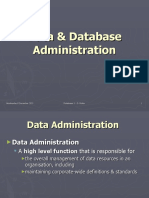 Data & Database Administration