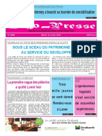 Togo Presse Du 23 Août 2016