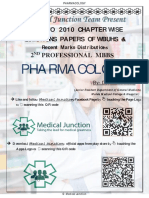 PHARMACOLOGY 2020-2010 (Regular) Chapter Wise Question Papers WBUHS © Medical Junction