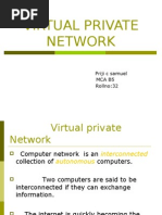 VIRTUAL PRIVATE NETWORK