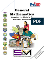 General Mathematics: Quarter 1 - Module 3