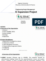 AUBMC Expansion Project: Sagesse University Faculty of Business Administration & Finance