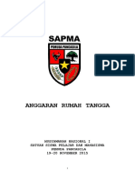 AD ART SAPMA Pemuda Pancasila 