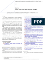 Field Determination of In-Service Fluid Properties Using IR Spectros