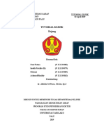 Tutorial Klinik Kejang: Bagian Ilmu Kedokteran Saraf Fakultas Kedokteran Universitas Tadulako Palu