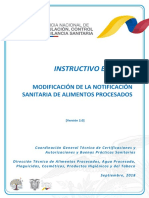 Modificaciones NS Alimentos