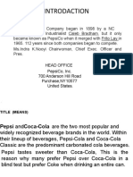 Introdaction: Head Office Pepsico, Inc. Purchase, Ny10577 United States