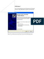 How To Install SDT270 Driver