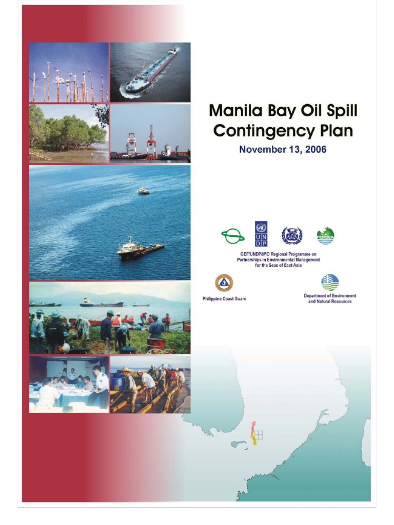 Manila Bay Oil Spill Contingency Plan PDF Oil Tanker Ships
