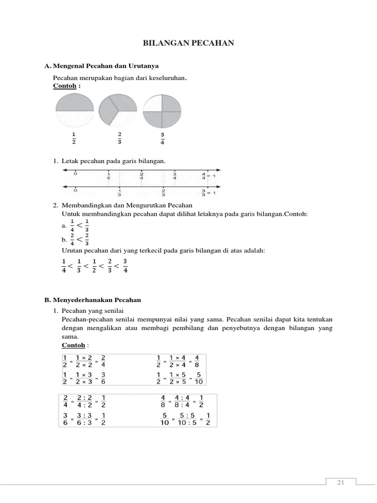Rangkuman Materi Matematika Kelas 4 Semester 2 | PDF