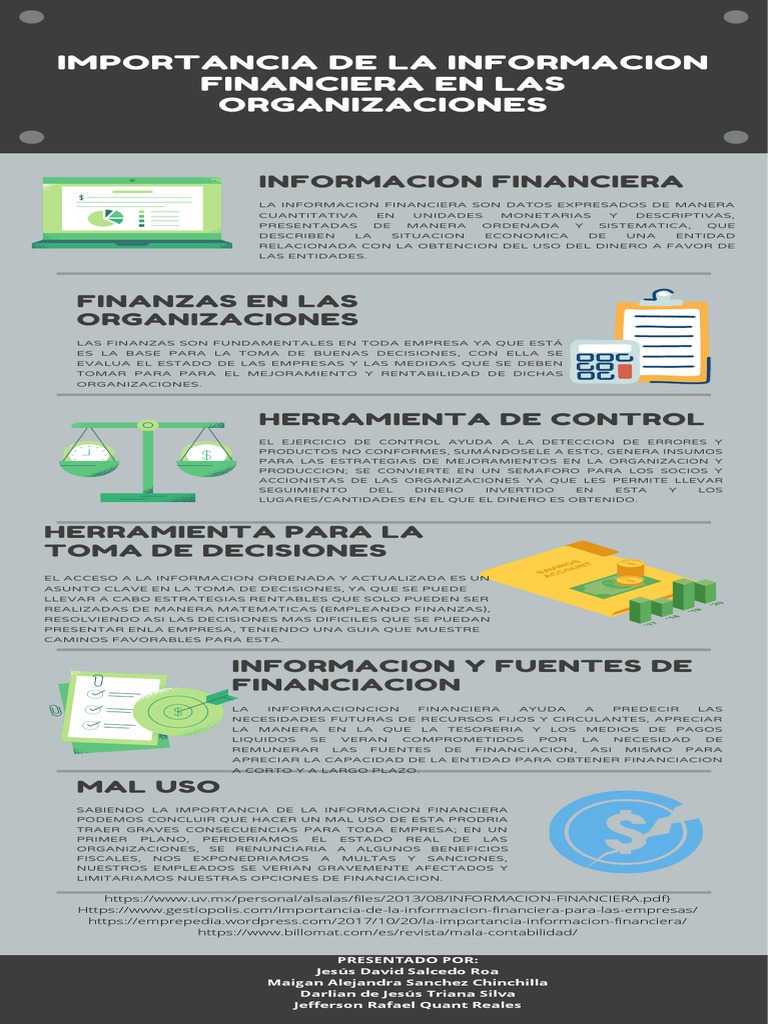 Importancia de la Información Financiera | PDF | Toma de decisiones ...