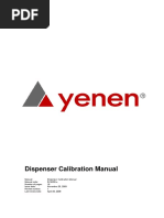 Dispenser Calibration Manual