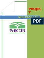 MCB Bank Project Report