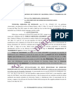 Demanda de Inscripcion de Derecho Propietario.