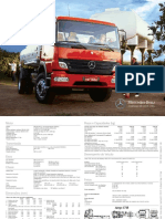 Atego 1718: potente caminhão Mercedes-Benz para carga