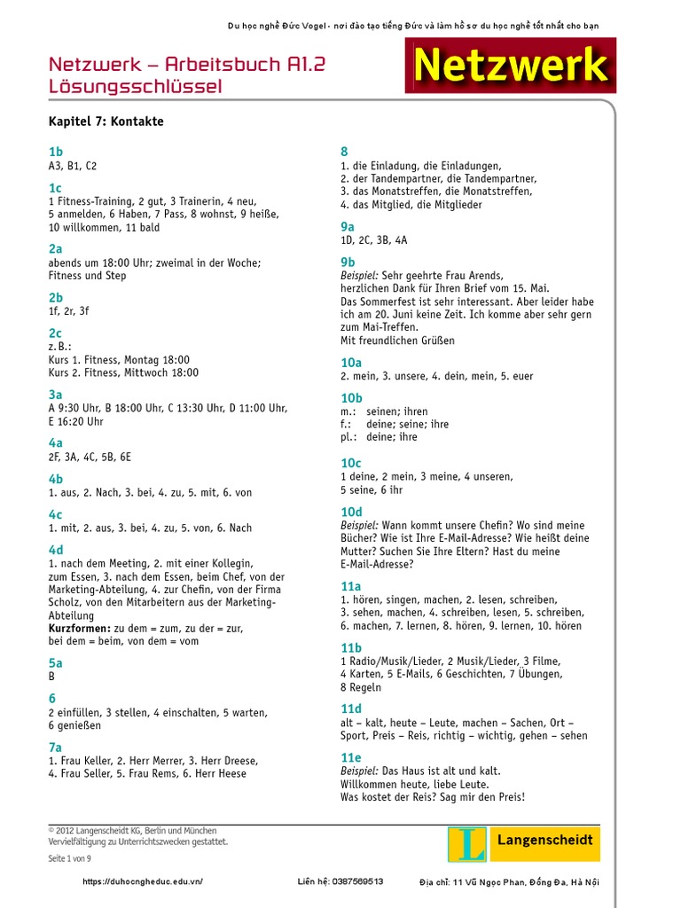Sag s Besser Teil 2 Schlüssel Pdf
