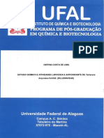 Estudo químico e atividades larvicida e antioxidante de tetracera breyniana Schltdl. (DILLENIACEAE)