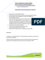 Documentos para Prefeitura de Mogi Guaçu